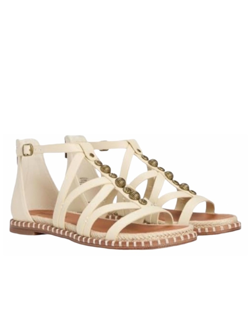 Lucky Brand Women's Korina Embellished Strappy Gladiator Flat Sandals 5M New - Picture 7 of 13